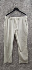 Ralph Lauren Classic The Polo Chino Classic Cotton Twill Beige Pants Men's Size