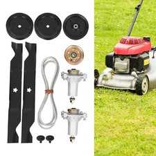 40MnB Steel Lawn Mower Deck Parts Rebuild Kit Deck Rebuild Kit Black
