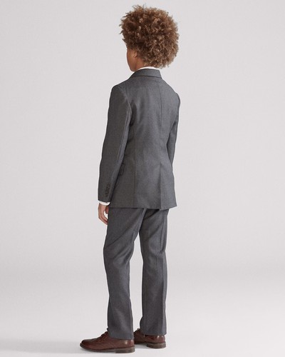 NWT Polo Ralph Lauren Boy's Lightweight Wool Suit Two-Piece Gray $675 Size 16 L - Picture 13 of 14
