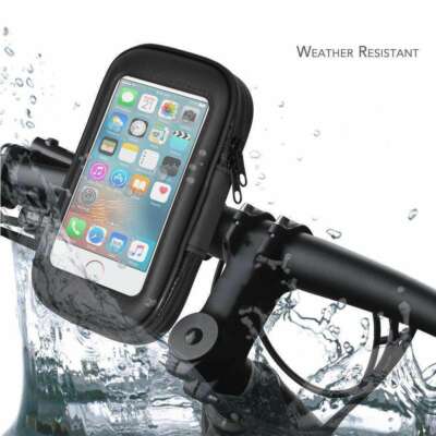 Weather Resistant 360? Rotable Bike Bicycle Handlebar Mount - Black