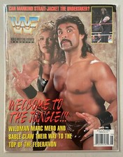 WWF Magazine August 1996 Wildman Marc Mero Sable Undertaker WWE Wrestling