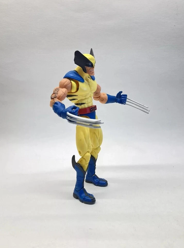 Figura Wolverine Marvel Legends Red Hulk Serie BAF Rayas Negras Tigre 6" Foto 2 de 4