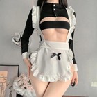 Lingerie sexy anime femme de chambre cosplay tenue kawaii robe serveuse neuf uniforme cadeau