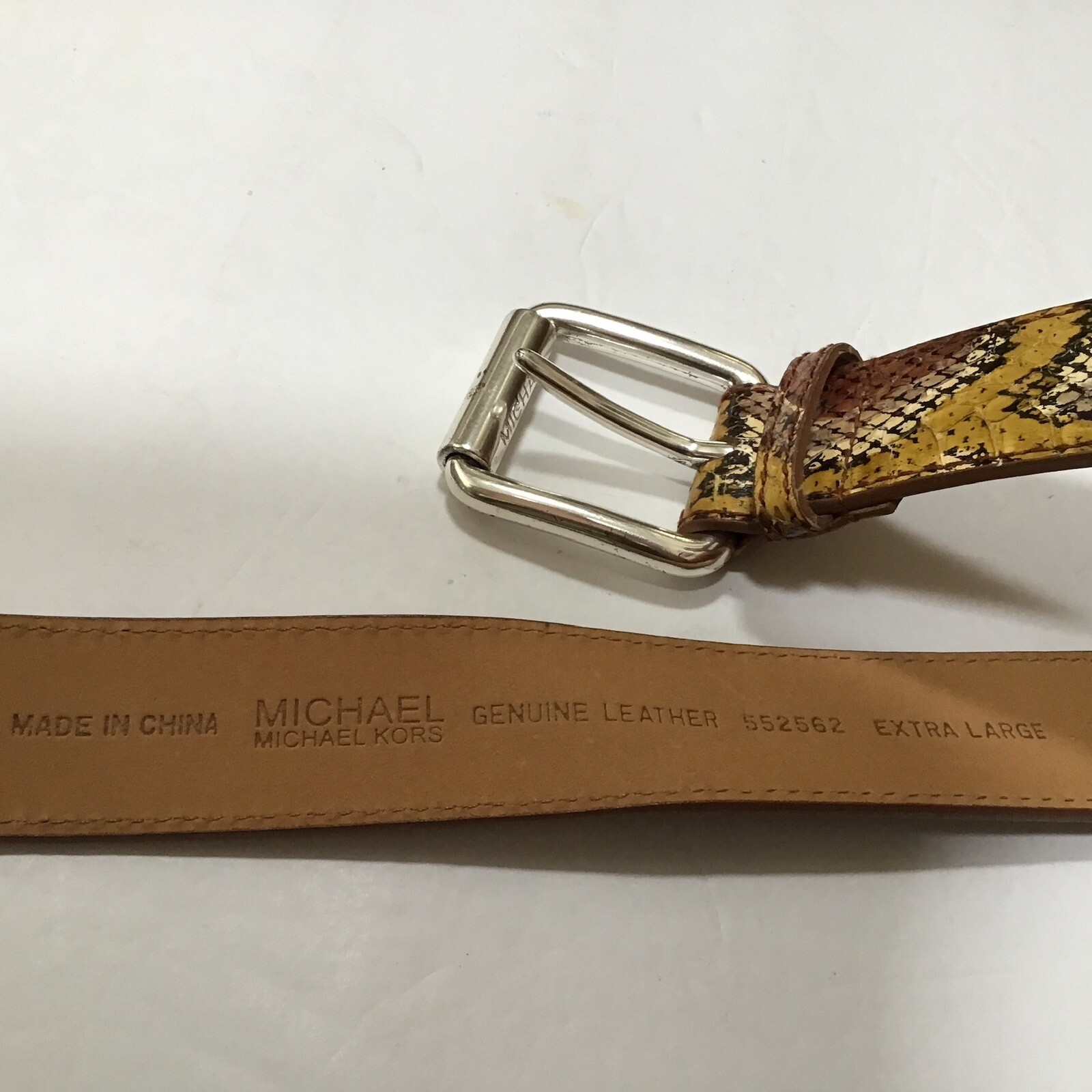 MICHAEL Michael Kors XL Snake Python Leather Prin… - image 4