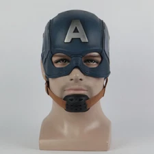 Cosplay Captain America Mask Endgame Superhero Halloween Masquerade Helmet Props