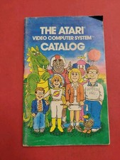 1980 Vintage Atari 2600 Video Computer System Catalog