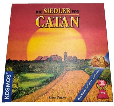 Die Siedler Von Catan: Basisspiel KOSMOS VOLLSTÄNDIG 3D Spielfiguren modelliert