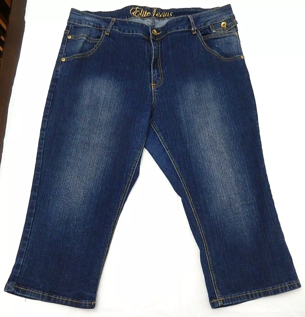 Elite Jeans Women Jeans Plus Sz 21 22 Flared High Rise Stretch