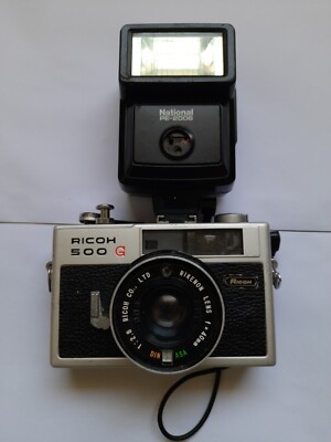 LOT OF 2 VINTAGE CAMERAS RICOH 500 G / RICOH L-20,NOT WORKING FOR