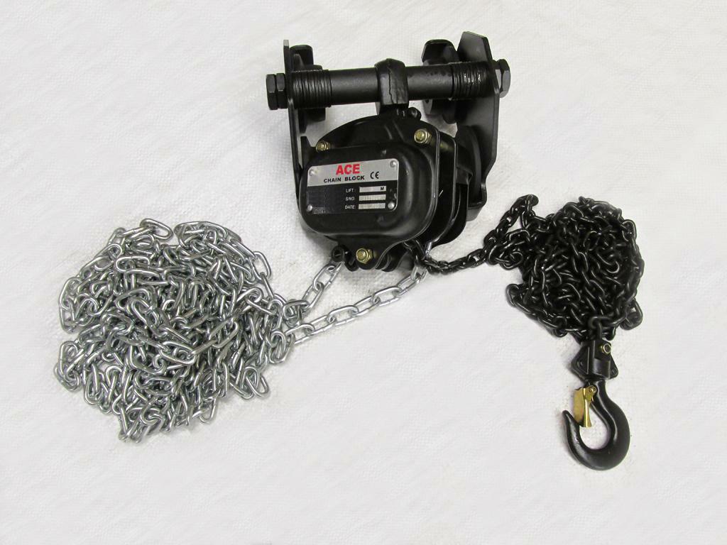 Chain Block and Push Trolley Combination 5T 10M (Beam Girder Tackle Manual)