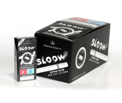 7200 Sloow Extra Slim Filter Tips 5,7mm Pre Cut Drehfilter 3x20x120er