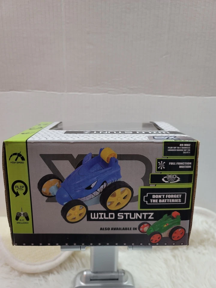 Wild Stuntz Shark Remote Controlled Car Full Function New In Box - Image 3 of 4