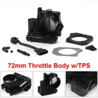 72mm Throttle Body for Honda Civic Si S2000 CR Acura ILX TSX Drive By Wire Black