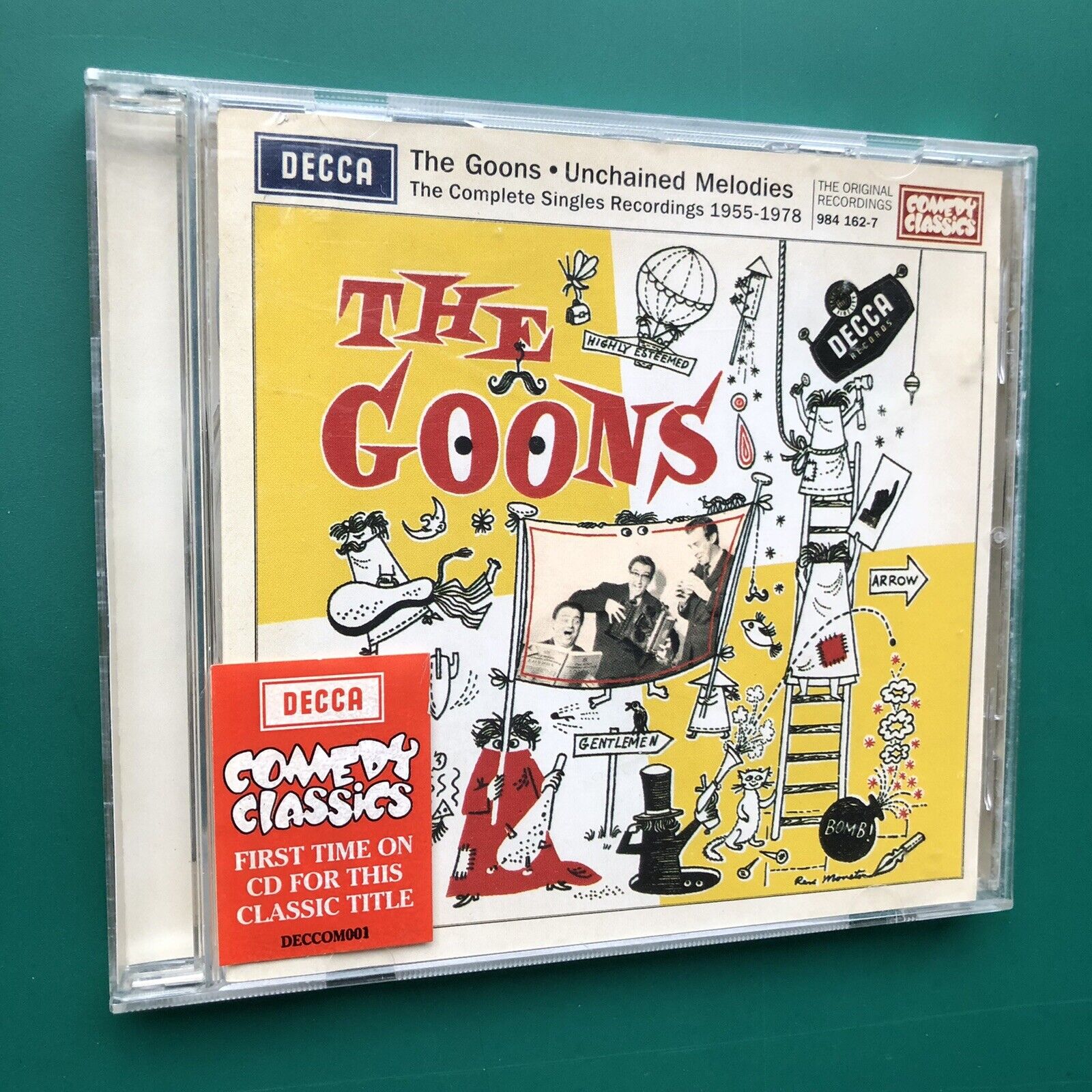 Goons UNCHAINED MELODIES Comedy CD Complete Singles Recordings 1955-78 REMASTER
