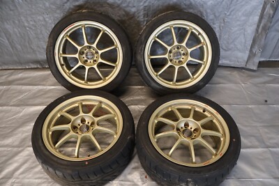 2010 SUBARU WRX STI EJ257 OZ RACING ALLEGGERITA 18X8.5 +30 5X114.3 FALKEN #2693