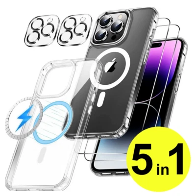 PROMAX Hülle Für iPhone 17 16 15 14 13 12 Pro Max Kameraschutz Panzerfolie Glas Handy