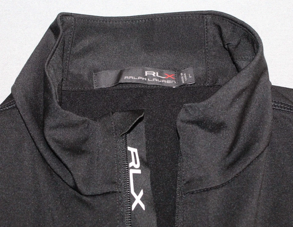 Ralph Lauren RLX 2016 Ryder Cup Negro 1/4 Cremallera L/S Chaqueta Camisa Para Hombre Talla Grande Foto 4 de 4