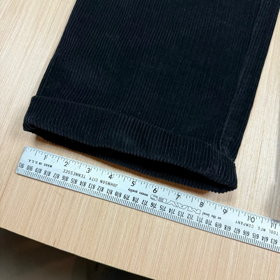 Jos банк вельветовое платье брюки мужские 40 x 29 широкие ноги черный - Изображение 4 из 4