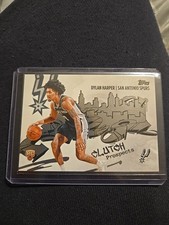 2025-26 Topps Dylan Harper Clutch City Prospects Rookie RC Spurs #CC-2