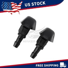 Windshield Wiper Washer Nozzle Spray Jet 2PCS For Honda Civic Accord 76810SWAE01