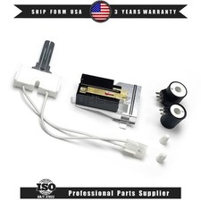 6Pcs 279311 279834 338906 4391996 Gas Dryer Igniter Valve Coil Flame Sensor Kit