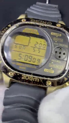 Vintage Seiko Scuba Master M726-5A00 Men's Digital Diver's Watch