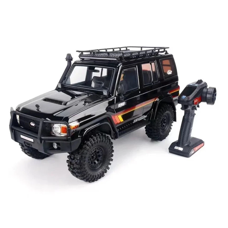 RC 1/10 TOYOTA LAND CRUISER LC76 2-Gang mit LED -SCHWARZ -RTR- - Bild 2 von 4