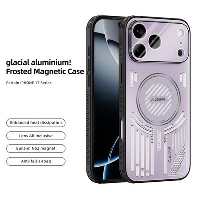 Heat Dissipation Hollow Magnetic Case Cover for iPhone 17 16 15 14 13 Pro Max