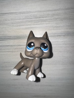 Littlest Pet Shop LPS #184 – Grand Danois Gris Avec Accessoire (occasion)