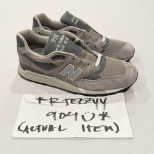 Mens Size 10.5 | New Balance 998 Made in USA Core Grey Silver Shoes U998GR