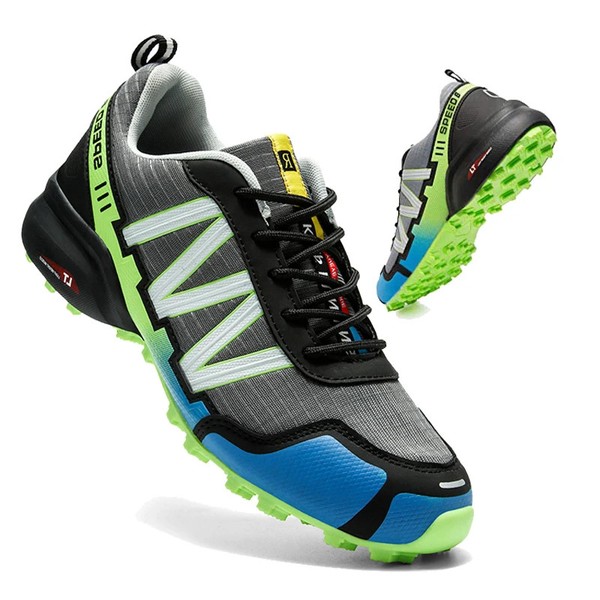 Zapatos De Senderismo Impermeables Exteriores Cordones Escalada Trekking Montaña