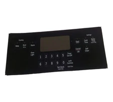 HAIER RANGE CONTROL PANEL - BLAC WB07X20574 NEW OEM WB07X20574