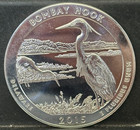 2015 Bombay Hook National Wildlife Refuge, DE ATB 5 oz .999 Fine Silver Coin — photo 1