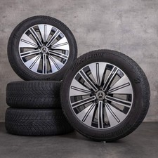 Mercedes EQS Winterräder 19 Zoll V297 Felgen A2974010600 schwarz glanzgedreht