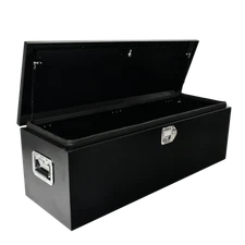 44x15x15 Inch Steel Truck Bed Tool Box Trailer Tongue Box Pickup Storage Box