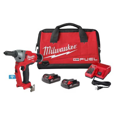 Milwaukee Tool 2660-22Ct M18 Fuel 1/4 In. Blind Rivet Tool With One-Key Kit