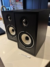 Borea BR02 Triangle Bookshelf Speakers Black (Pair) Excellent Condition