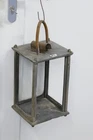 ~~~ Primitive Old Wood Lantern Barn Lantern Antique Candle Lantern 19th (#5)~~~
