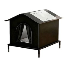 Outdoor Cat House Feral Cat Shelter Portable Weatherproof Windproof Pet Supplies