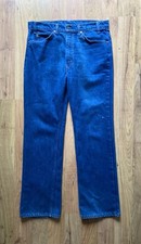 VTG Levi s 20516 0914 Orange Tab Mens 36x32 Boot Cut USA Made Blue Jeans