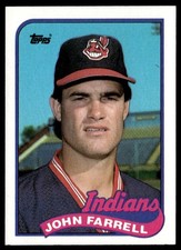 1989 Topps John Farrell Cleveland Indians #227