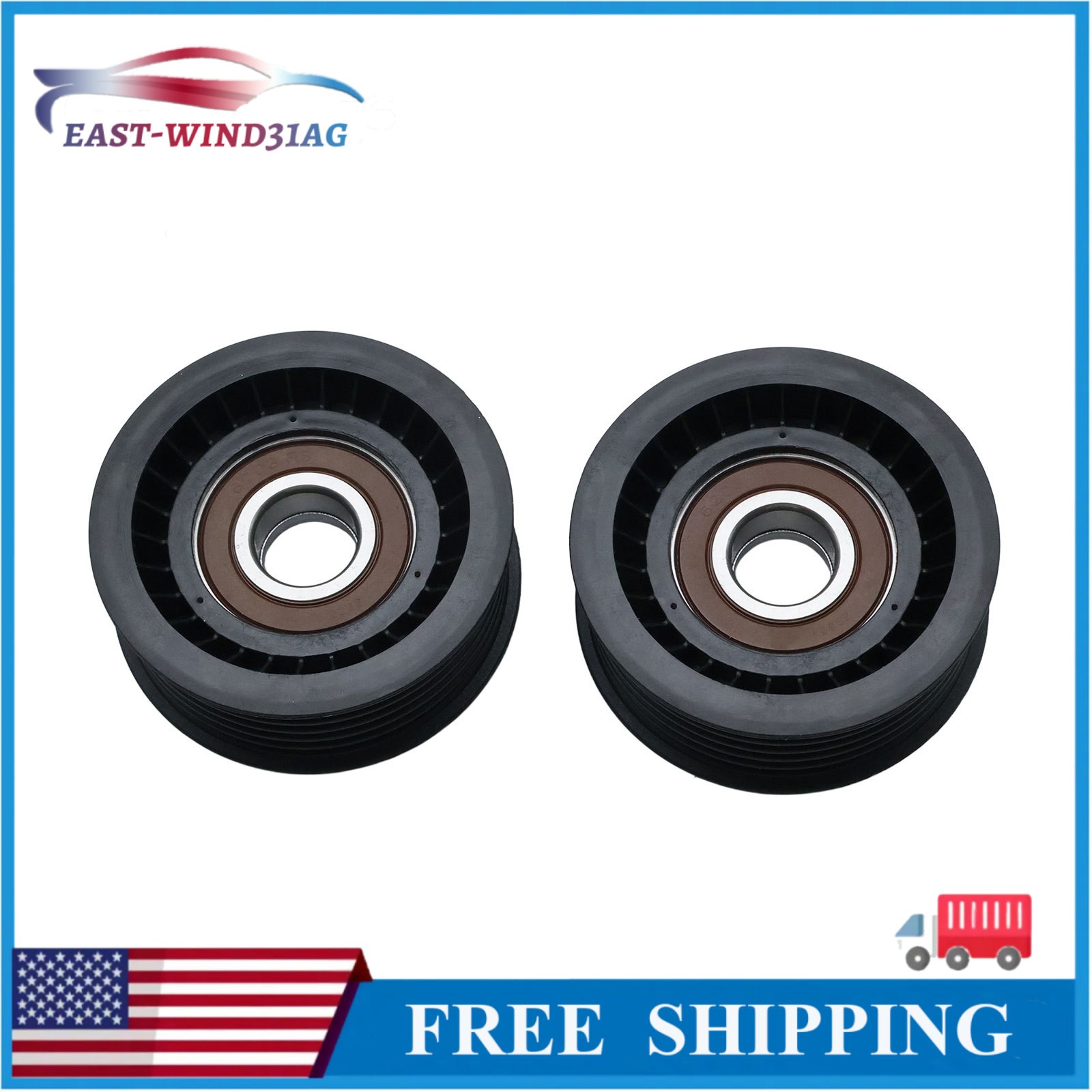 Maserati Ghibli Belt tensioner pulleys Set