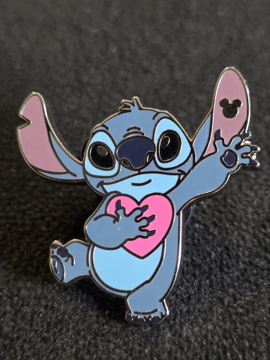 Disney World Hidden Mickey Stitch Holidays Valentines Day Heart