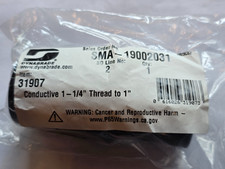 DYNABRADE # 31907, Conductive Non Thread Swivel, 1-1/4" THREAD TO 1"