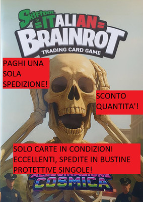 SKIFIDOL Italian Brainred Beta EXCELLENTI! ALSO ATOMIC CARDS