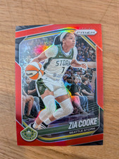 2025 WNBA Prizm Zia Cooke Red Prizm 055/299 Storm