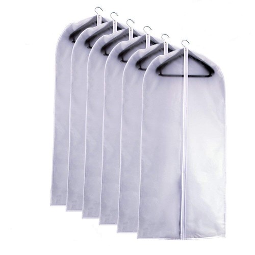 Anzugtaschen für Schrank Aufbewahrung Kleidersack 24"X40" Klar Kleidersäcke für Han...