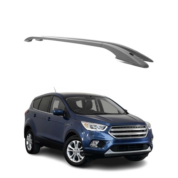Dachreling RelingträGer Aluminium FüR Ford Kuga Ii 2012-2019 Alu Silber 2X-image