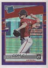 2020 Donruss Optic Rated Rookies FOTL Purple Pandora Prizm 42/99 Zac Gallen im4