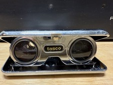 Vintage Tasco Folding Opera Glasses Binoculars